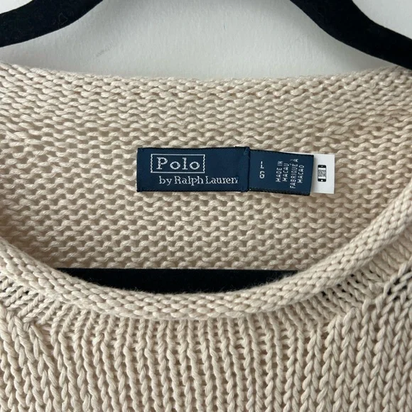 Polo Ralph Lauren linen cotton rolled neck sweater - Picture 2 of 12